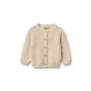 Wheat cardigan din bumbac pentru bebeluși imagine