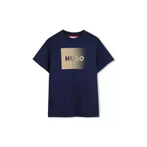 HUGO tricou de bumbac pentru copii imagine