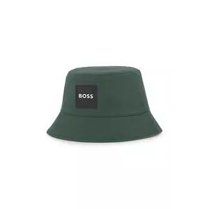 BOSS pălărie reversibilă din bumbac pentru copii imagine