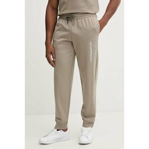 EA7 Emporio Armani pantaloni de trening din bumbac imagine
