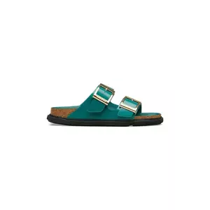 Birkenstock șlapi de piele Arizona Droplet Buckle imagine