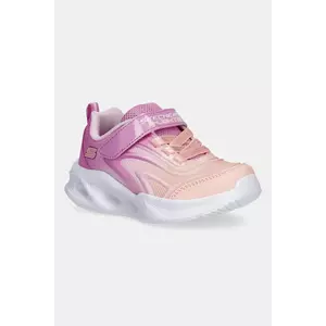 Skechers sneakers pentru copii SKECHERS SOLA GLOW - COLOR BR imagine