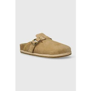 Polo Ralph Lauren papuci din piele Turbach Clog imagine