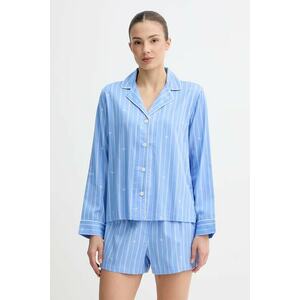 Lauren Ralph Lauren pijama din două piese pentru femei, din bumbac imagine
