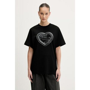 HUGO Blue tricou pentru femei, din bumbac Vintage Tee_B_8 imagine