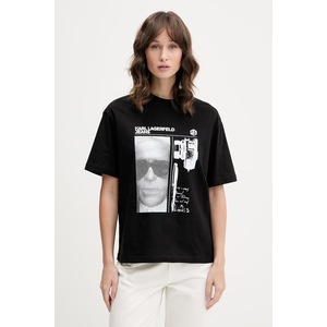 Karl Lagerfeld Jeans tricou pentru femei, din bumbac imagine