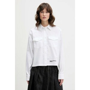 Karl Lagerfeld Jeans cămașă pentru femei, din bumbac imagine