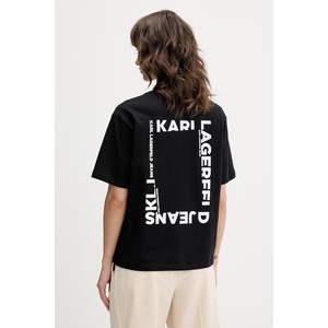 Karl Lagerfeld Jeans tricou pentru femei, din bumbac imagine