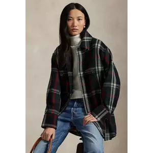 Polo Ralph Lauren cămașă din amestec de lână Woven Sport imagine