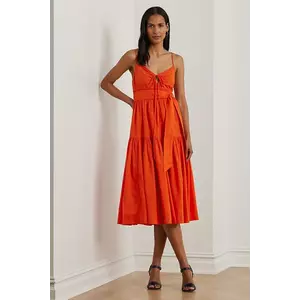 Lauren Ralph Lauren rochie din bumbac imagine