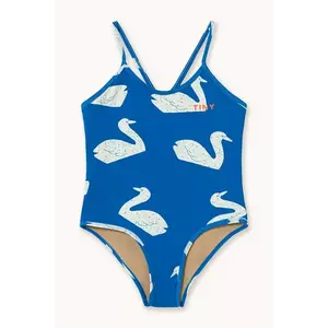 Tinycottons costum de baie dintr-o bucată pentru copii BIG SWANS SWIMSUIT imagine