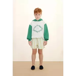 Tinycottons pantaloni scurți din bumbac pentru copii MULTICOLOR STRIPES SHORTS imagine