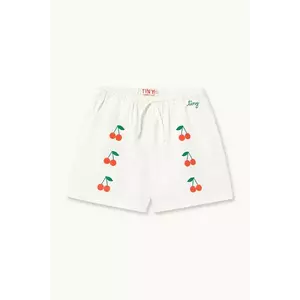 Tinycottons pantaloni scurți din bumbac pentru copii MINI CHERRIES TWILL SHORTS imagine