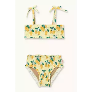 Tinycottons costum de baie pentru copii din două piese ORANGES SMOCK SWIM SET imagine