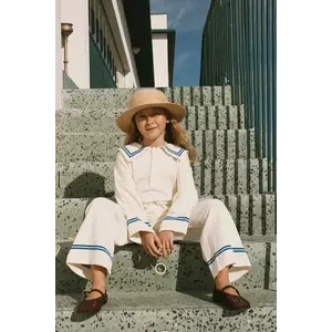 Tinycottons pulover de bumbac pentru copii SAILOR TINY CARDIGAN imagine