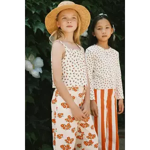 Tinycottons top copii TINY ROSES RIB TOP imagine