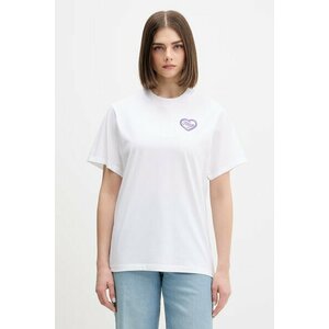 HUGO Blue tricou pentru femei, din bumbac Vintage Tee_B_8 imagine