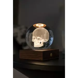 Gingko Design lampă de masă led fără fir Amber Crystal Light 9, 5 x 8 cm imagine