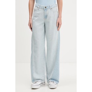 Guess Jeans wide leg pentru femei imagine