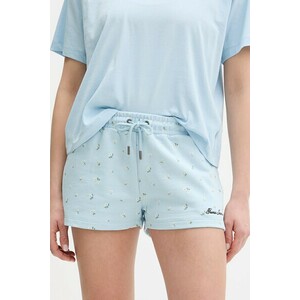 Guess Jeans pantaloni scurți pentru femei, din bumbac imagine