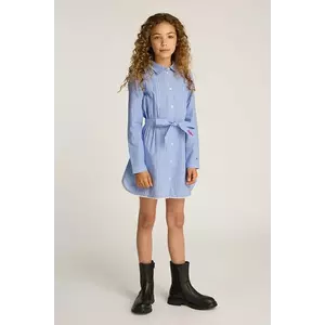 Tommy Hilfiger rochie din bumbac pentru copii imagine