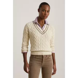 Lauren Ralph Lauren pulover de bumbac imagine