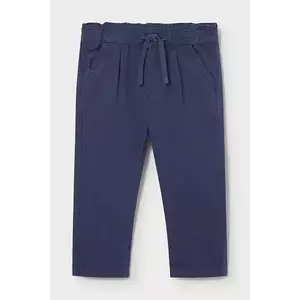Mayoral pantaloni din amestec de in pentru bebe imagine