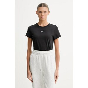 Puma tricou pentru femei, din bumbac Essential Logo imagine