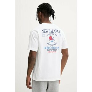New Balance tricou pentru bărbați, din bumbac Lobster imagine