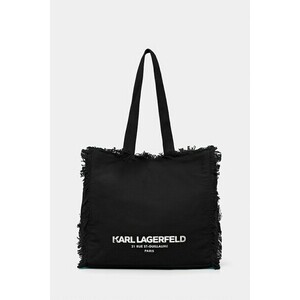 Karl Lagerfeld tote bag pentru femei, din bumbac K/RSG imagine