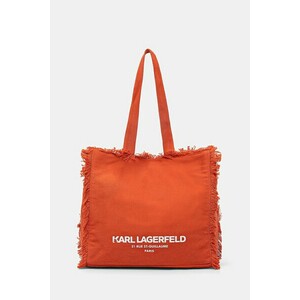 Karl Lagerfeld tote bag pentru femei, din bumbac K/RSG imagine