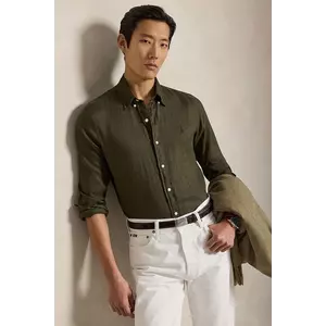 Polo Ralph Lauren cămașă de in Long Sleeve Sport Shirt imagine