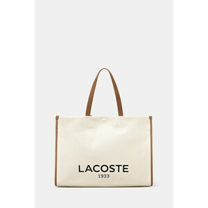 Lacoste tote bag pentru femei, din bumbac imagine
