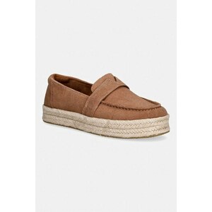 Toms espadrile pentru femei, din piele întoarsă BLAKELY imagine