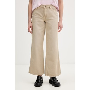 Guess Jeans blugi wide leg pentru femei imagine
