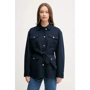 Tommy Hilfiger geacă cu aspect de cămașă imagine