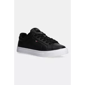 Tommy Hilfiger sneakers din piele ICON COURT PINPERF LTH imagine