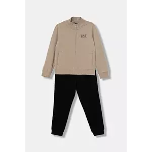 EA7 Emporio Armani trening de bumbac pentru copii imagine