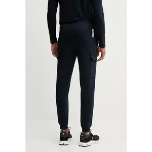 EA7 Emporio Armani pantaloni de trening din bumbac imagine