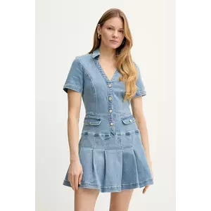 Morgan rochie din denim RTALA imagine