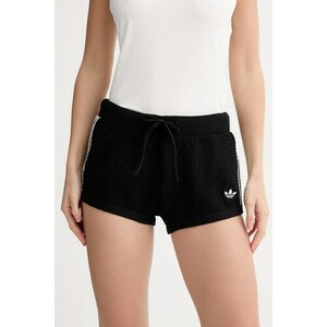 adidas Originals pantaloni scurți croșetați, pentru femei imagine