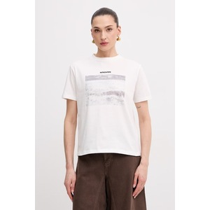 Patrizia Pepe tricou de pentru femei, din bumbac imagine
