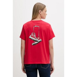 Converse tricou pentru femei, din bumbac x CHUCKS IN LOVE imagine