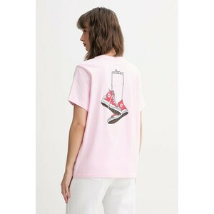 Converse tricou pentru femei, din bumbac x CHUCKS IN LOVE imagine