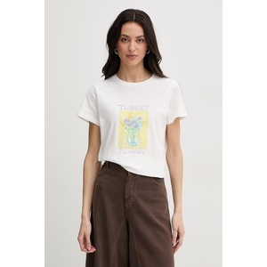 Twinset tricou de pentru femei, din bumbac imagine