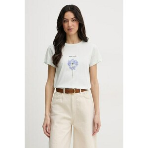 Twinset tricou pentru femei, din bumbac imagine