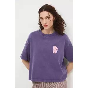 Medicine tricou oversized pentru femei, din bumbac imagine