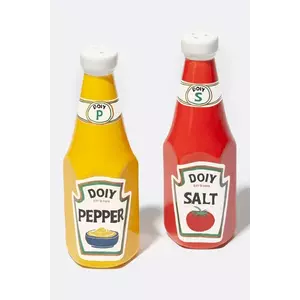 DOIY solniță și piperniță orner shop, Ketchup Mustard imagine