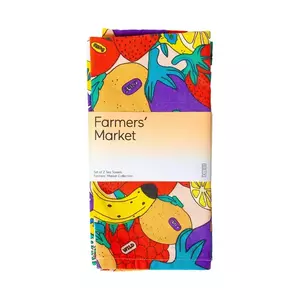 DOIY set de cârpe de bucătărie Farmers Market 2-pack imagine