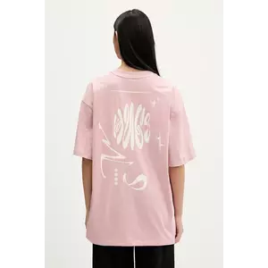 HUGO Blue tricou din bumbac Oversized_Tee_B_8 imagine